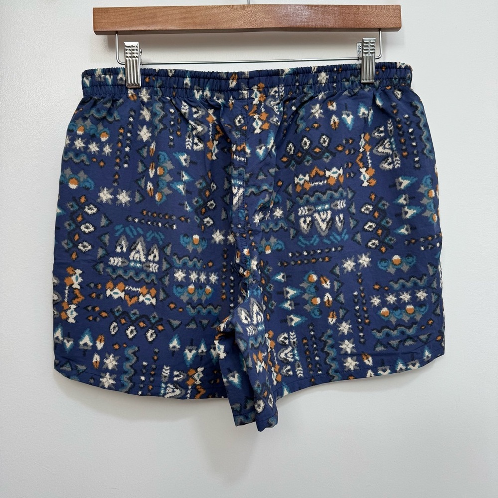 Patagonia Baggies Shorts Men’s Medium Aztec Print Vacation Beach Resort Cruise - Picture 7 of 11